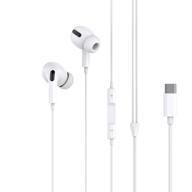 AURICULAR IN EAR TIPO C XO-EP73 BLANCO